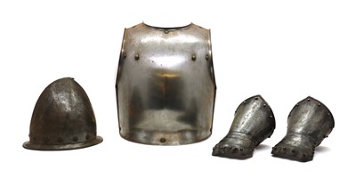 Lot 171 - An Italian cabasset or morion