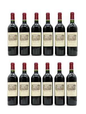 Lot 93 - Carruades de Lafite, 2000 (12, OWC)
