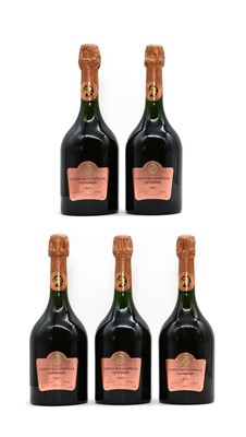 Lot 32 - Taittinger, Comtes de Champagne, Rose, 1999 (5, boxed)