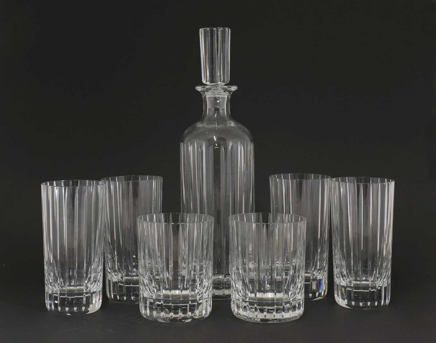 Lot 278 - A Baccarat glassware service