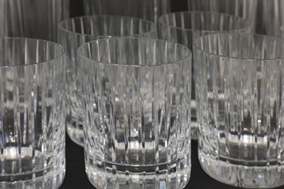 Lot 278 - A Baccarat glassware service