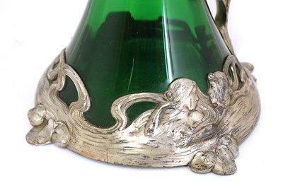 Lot 3 - An Art Nouveau WMF claret jug and stopper