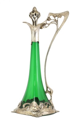 Lot 3 - An Art Nouveau WMF claret jug and stopper
