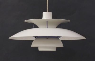 Lot 281 - A Danish 'PH5' pendant light