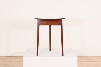 Lot 90 - A George III mahogany cricket table