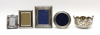 Lot 16 - An Art Nouveau silver basket
