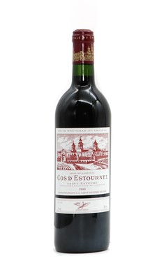 Lot 186 - Cos d'Estournel, Saint-Estephe, 1990 (1)