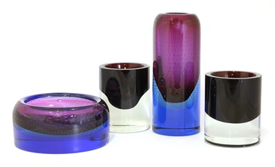 Lot 258 - A Scandinavian glass vase
