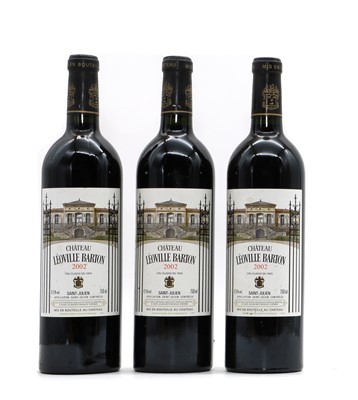 Lot 164 - Chateau Leoville Barton, Saint-Julien, 2002 (3)