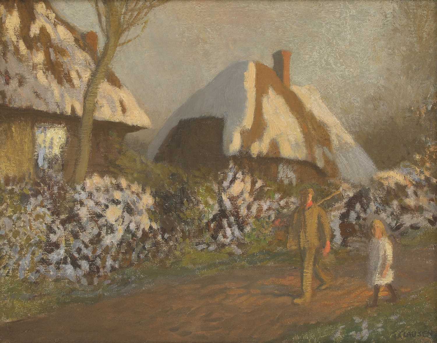 Lot 309 - George Clausen RA (1852-1944)