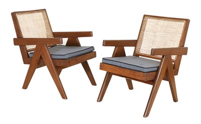 Lot 390 - A pair of 'Low Easy Chair' armchairs