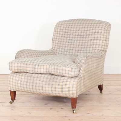 Lot 330 - A large Grafton armchair by Howard and Sons