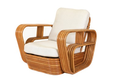 Lot 354 - A 'Pretzel' bamboo lounger
