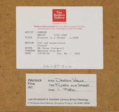 Lot 46 - Denton Welch (1915-1948)