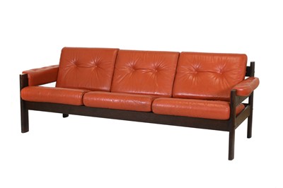 Lot 374 - A Swedish 'Amigo' three-seater settee