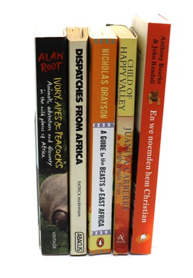Lot 192 - A group of books relating to African Wildlife, tribal and art subjects