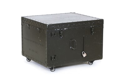 Lot 230 - A US Army Field Headquarters desk/chest