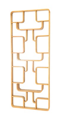 Lot 265 - A bentwood wall divider