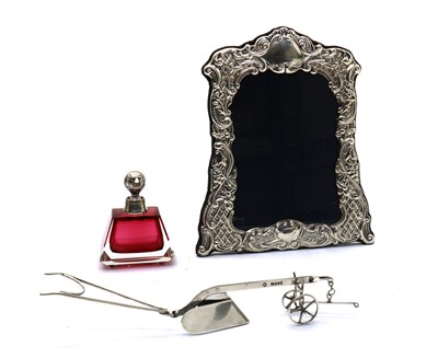 Lot 4 - A silver photograph frame