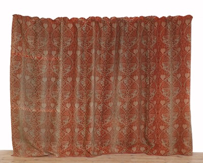 Lot 95 - A pair of William Morris design curtains