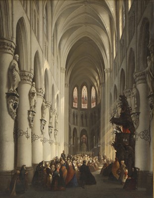 Lot 215 - Bernard Neyt (Belgian, 1825-1880)