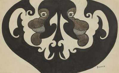 Lot 195 - Scottie Wilson (1891-1972)