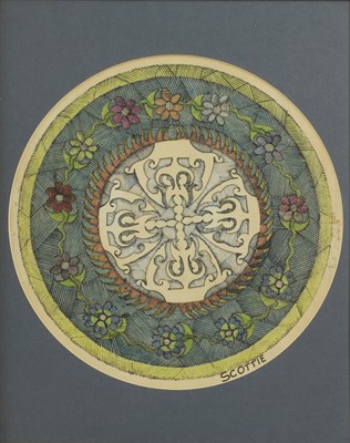 Lot 198 - Scottie Wilson (1891-1972)