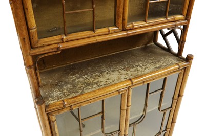Lot 515 - A bamboo cabinet