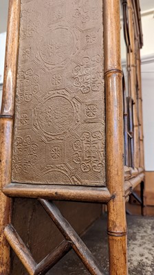 Lot 515 - A bamboo cabinet