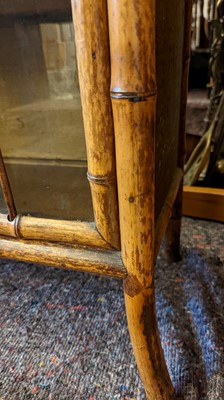 Lot 515 - A bamboo cabinet