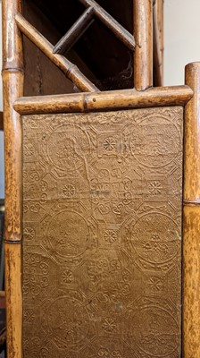 Lot 515 - A bamboo cabinet