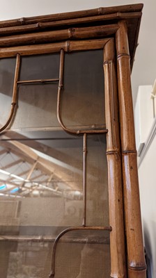Lot 515 - A bamboo cabinet