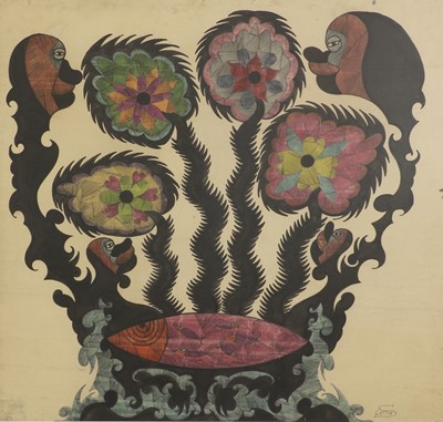Lot 196 - Scottie Wilson (1891-1972)