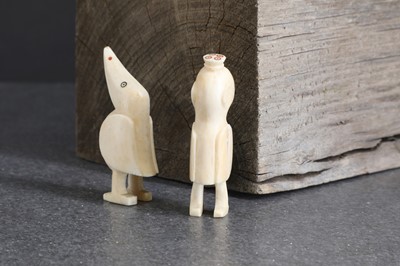 Lot 44 - Inuit carvings