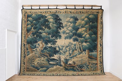 Lot 334 - A Flemish Oudenaarde verdure tapestry
