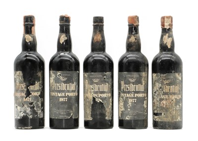 Lot 274 - Presidential, Vintage Port, 1977 (5)