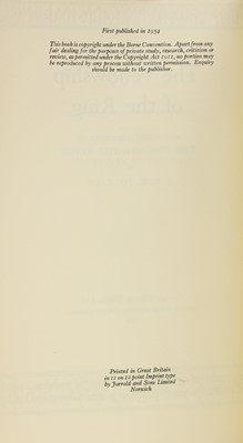 Lot 40 - TOLKIEN, J R R