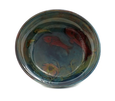 Lot 66 - A Moorcroft pottery flambe bowl