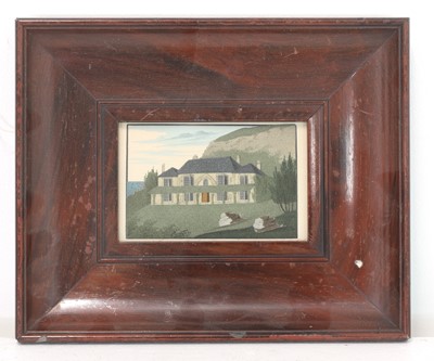 Lot 52 - A Regency sand picture