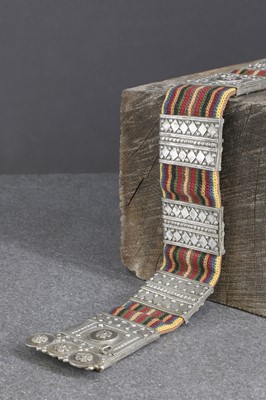 Lot 38 - A Yemeni ceremonial belt