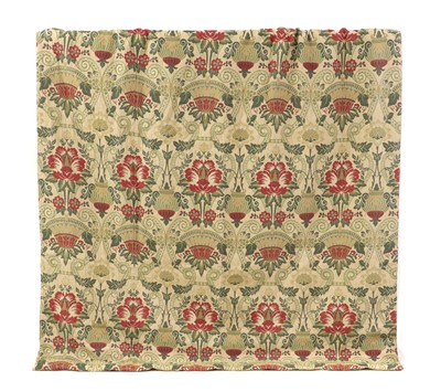 Lot 422 - A collection of matched curtains