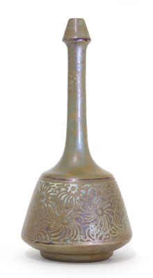 Lot 17 - A Clément Massier 'Golfe Juan' iridescent lustre vase