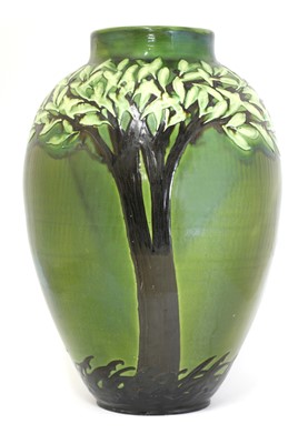 Lot 22 - A German Art Nouveau pottery vase