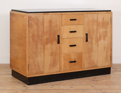 Lot 240 - An Heal's birch side cabinet