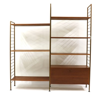 Lot 281 - A Staples Ladderax wall unit