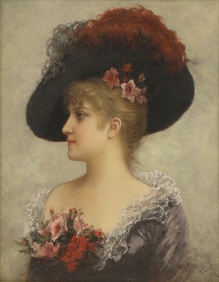Lot 143 - Émile Eisman-Semenowsky (French, 1857-1911)