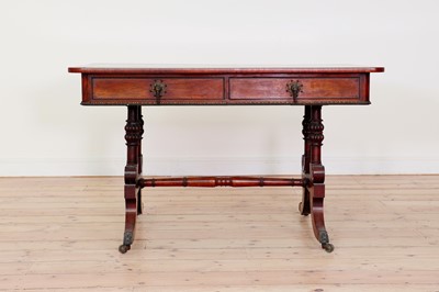 Lot 320 - A Regency rosewood centre table