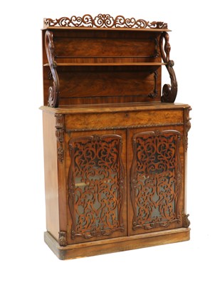 Lot 419 - A Victorian mahogany chiffonier