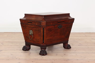 Lot 313 - A Regency mahogany cellaret