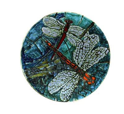 Lot 71 - A Poole pottery charger